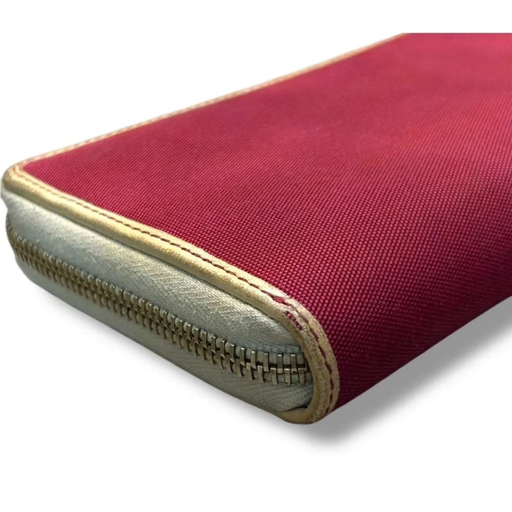 Gucci Red Wallet Vintage Zip-around Long Wallet The Boulevard Collection RARE - Picture 5 of 14